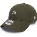 zielona-zakrzywiona-czapka-39thirty-mini-logo-new-york-yankees-mlb-od-new-era