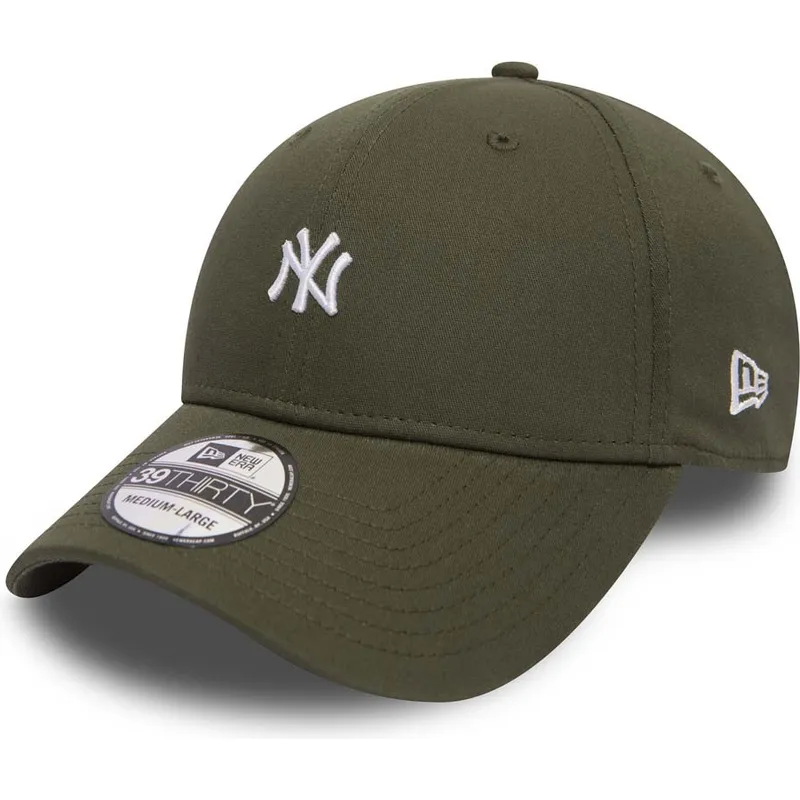 czapki-curva-zielony-dopasowany-39thirty-mini-new-york-yankees-mlb-new-era
