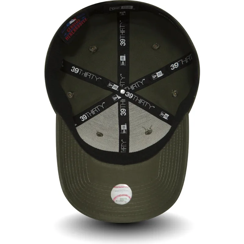 czapki-curva-zielony-dopasowany-39thirty-mini-new-york-yankees-mlb-new-era