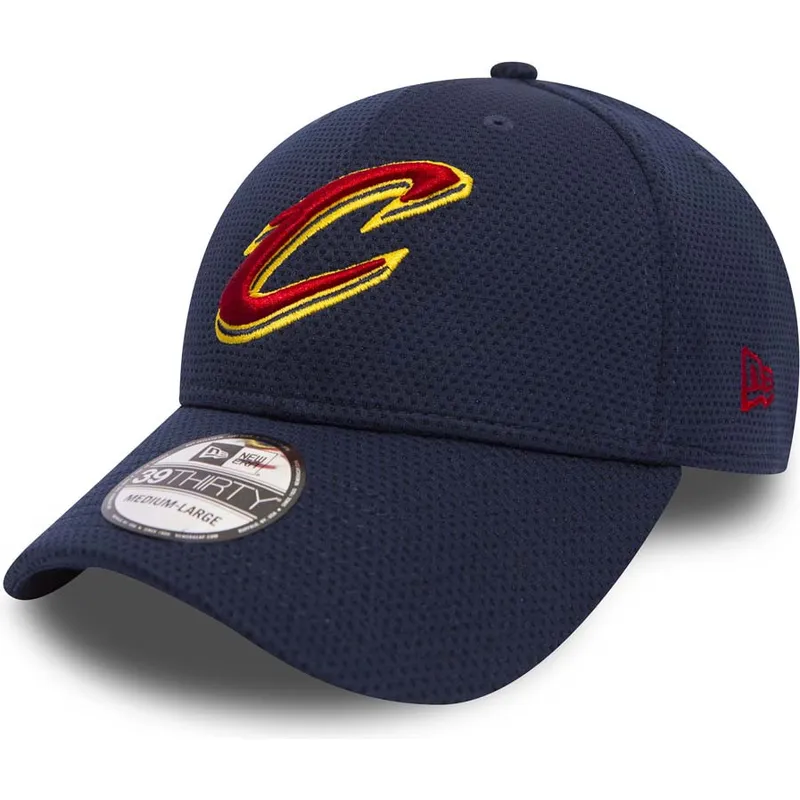 czapki-curva-niebieski-dopasowany-39thirty-sport-mesh-cleveland-cavaliers-nba-new-era