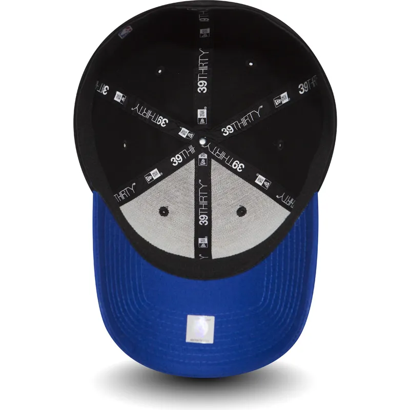 czapki-curva-czarny-dopasowany-39thirty-black-base-golden-state-warriors-nba-new-era