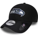 czapki-curva-czarny-dopasowany-39thirty-black-coll-seattle-seahawks-nfl-new-era