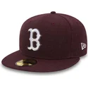 czapki-plana-fioletowy-dopasowany-59fifty-seasonal-heather-boston-red-sox-mlb-new-era