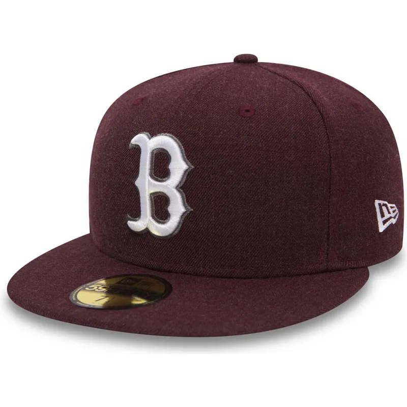 czapki-plana-fioletowy-dopasowany-59fifty-seasonal-heather-boston-red-sox-mlb-new-era