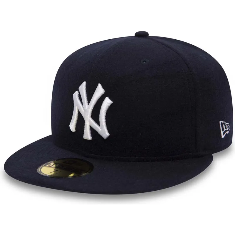 czapki-plana-granatowy-dopasowany-59fifty-camel-hair-new-york-yankees-mlb-new-era