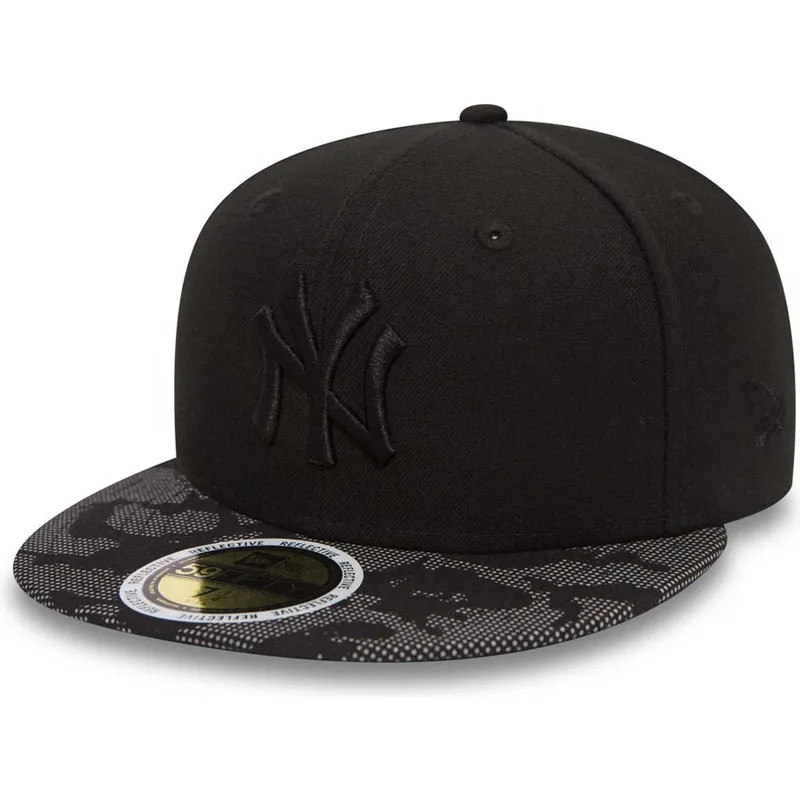 czapki-plana-czarny-dopasowany-59fifty-night-time-new-york-yankees-mlb-new-era