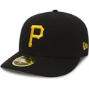 wyginieta-czapka-czarna-obcisla-59fifty-low-profile-poly-pittsburgh-pirates-mlb-new-era