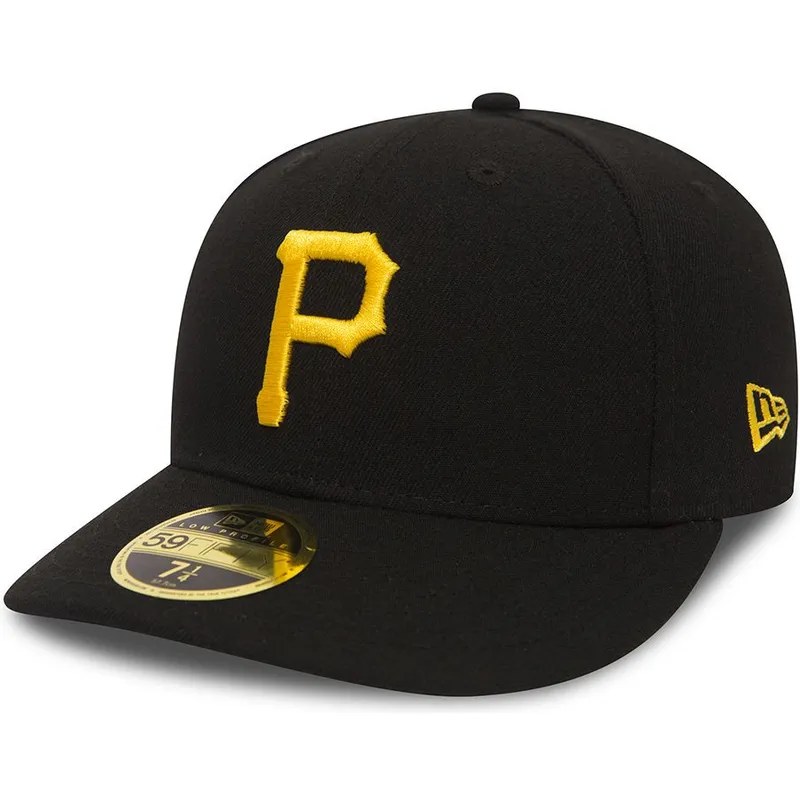 czapki-curva-czarny-dopasowany-59fifty-low-profile-poly-pittsburgh-pirates-mlb-new-era