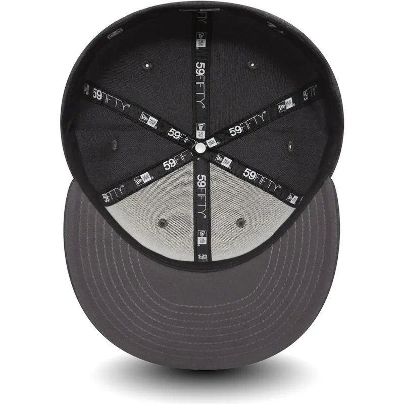 czapki-plana-czarny-dopasowany-59fifty-heather-chicago-bulls-nba-new-era
