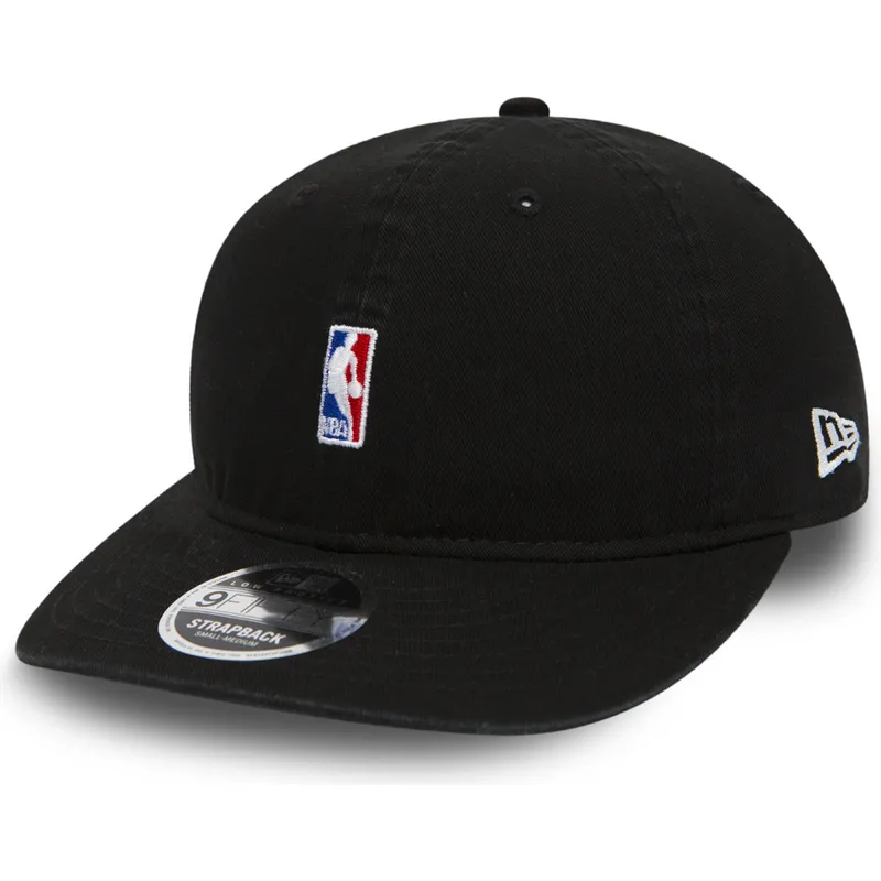czapki-curva-czarny-tasma-regulowana-dla-dziecka-9fifty-nba-new-era