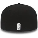 czapki-plana-czarny-dopasowany-59fifty-san-antonio-spurs-nba-new-era