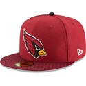 czapki-plana-czerwony-dopasowany-59fifty-sideline-arizona-cardinals-nfl-new-era