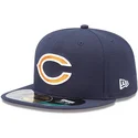 plaska-czapka-ciemnoniebieska-obcisla-59fifty-on-field-chicago-bears-nfl-new-era