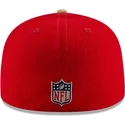 czapki-plana-czerwony-dopasowany-59fifty-sideline-san-francisco-49ers-nfl-new-era
