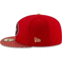 czapki-plana-czerwony-dopasowany-59fifty-sideline-san-francisco-49ers-nfl-new-era
