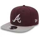 czapki-plana-czerwony-snapback-9fifty-seasonal-heather-atlanta-braves-mlb-new-era