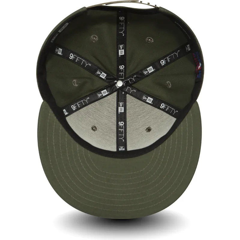 czapki-plana-zielony-snapback-9fifty-league-essential-detroit-tigers-mlb-new-era