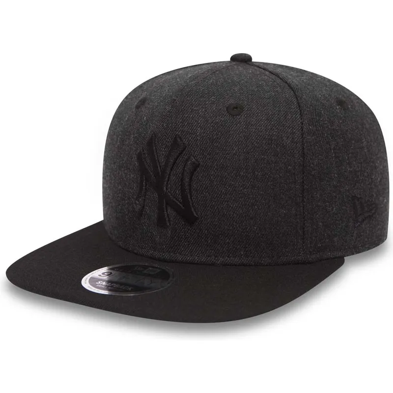 czapki-plana-czarny-snapback-9fifty-seasonal-heather-new-york-yankees-mlb-new-era