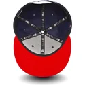 granatowo-czerwona-czapka-z-daszkiem-typu-snapback-9fifty-diamond-era-essential-oakland-athletics-mlb-od-new-era