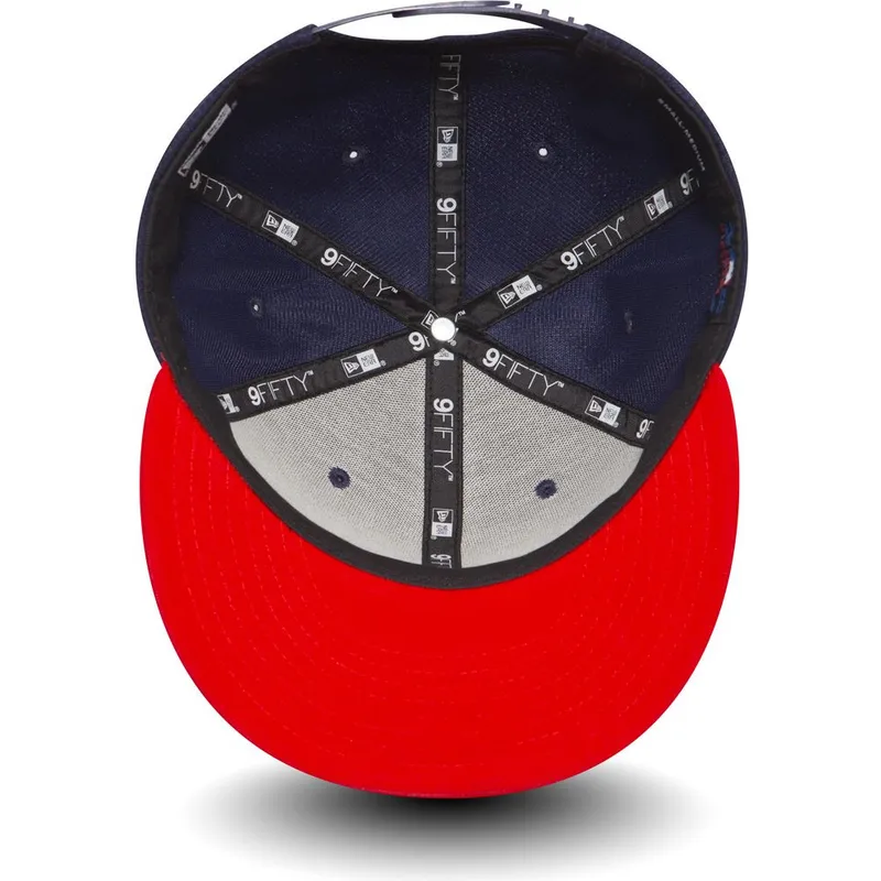 czapki-plana-granatowy-snapback-9fifty-diamond-era-essential-oakland-athletics-mlb-new-era