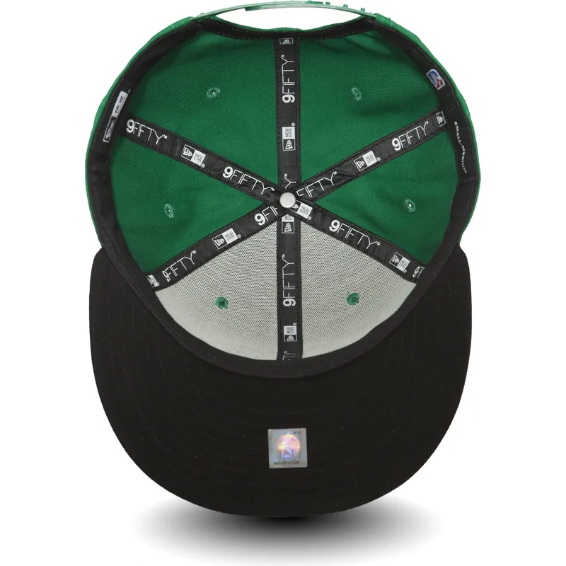 czapki-plana-zielony-snapback-9fifty-boston-celtics-nba-new-era