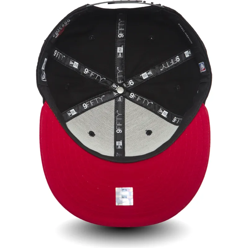 czapki-plana-czarny-snapback-9fifty-chicago-bulls-nba-new-era