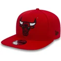 czerwona-plaska-czapka-snapback-9fifty-mesh-chicago-bulls-nba-od-new-era