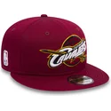 plaska-czapka-czerwona-snapback-dla-dziecka-9fifty-classic-cleveland-cavaliers-nba-new-era