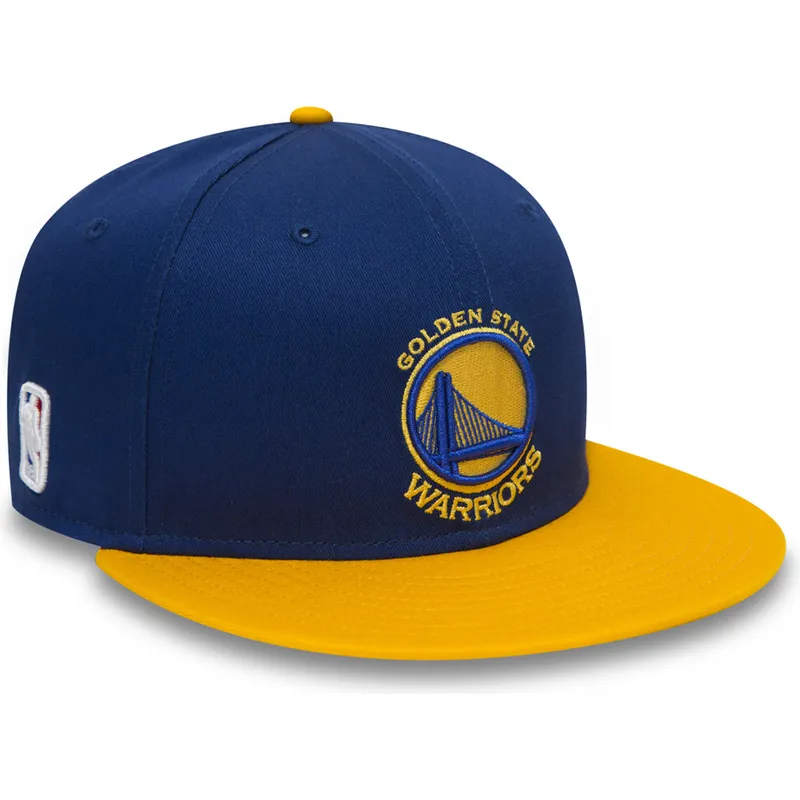 czapki-plana-niebieski-snapback-9fifty-golden-state-warriors-nba-new-era
