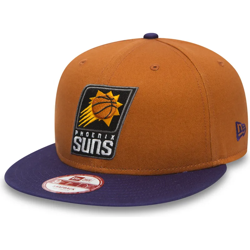 czapki-plana-pomaranczowy-snapback-9fifty-phoenix-suns-nba-new-era