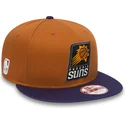 czapki-plana-pomaranczowy-snapback-9fifty-phoenix-suns-nba-new-era