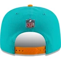 czapki-plana-niebieski-snapback-9fifty-sideline-miami-dolphins-nfl-new-era