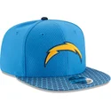 czapki-plana-niebieski-snapback-9fifty-sideline-los-angeles-chargers-nfl-new-era