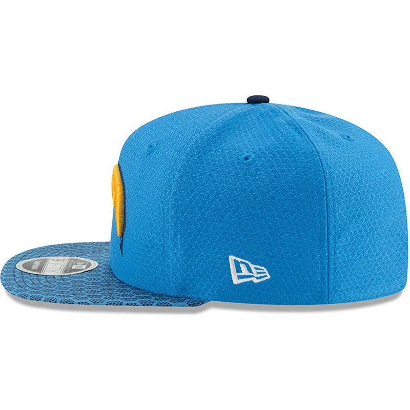 czapki-plana-niebieski-snapback-9fifty-sideline-los-angeles-chargers-nfl-new-era