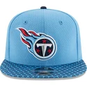 czapki-plana-niebieski-snapback-9fifty-sideline-tennessee-titans-nfl-new-era