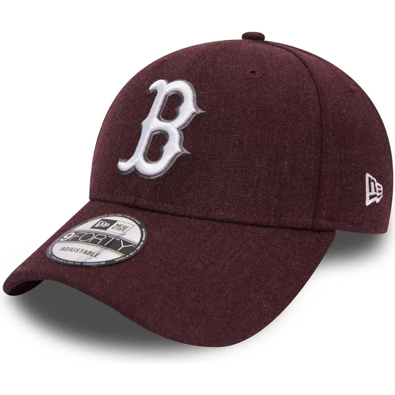 czapki-curva-fioletowy-tasma-regulowana-9forty-seasonal-heather-boston-red-sox-mlb-new-era