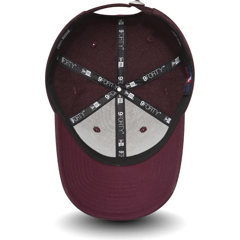 czapki-curva-fioletowy-tasma-regulowana-9forty-seasonal-heather-boston-red-sox-mlb-new-era