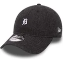 czapki-curva-czarny-tasma-regulowana-9forty-herringbone-detroit-tigers-mlb-new-era