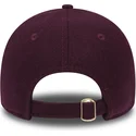 czapka-z-zakrzywionym-daszkiem-w-kolorze-bordowym-regulowana-z-zlotym-logo-9forty-melton-new-york-yankees-mlb-od-new-era