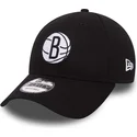 czarna-zakrzywiona-czapka-regulowana-9forty-felt-infill-brooklyn-nets-nba-od-new-era