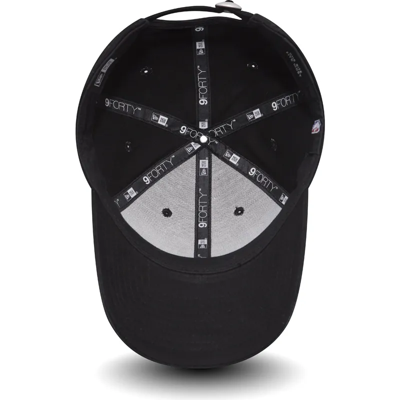 czapki-curva-czarny-tasma-regulowana-9forty-felt-infill-brooklyn-nets-nba-new-era