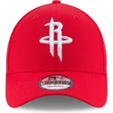 czapki-curva-czerwony-tasma-regulowana-9forty-the-league-houston-rockets-nba-new-era
