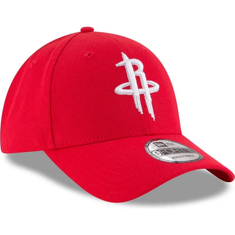 czapki-curva-czerwony-tasma-regulowana-9forty-the-league-houston-rockets-nba-new-era