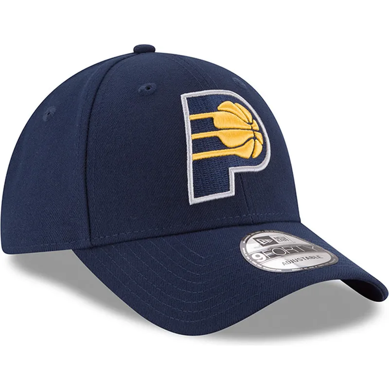 czapki-curva-niebieski-tasma-regulowana-9forty-the-league-indiana-pacers-nba-new-era