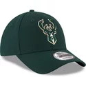 wyginieta-czapka-zielona-z-regulacja-9forty-the-league-milwaukee-bucks-nba-new-era