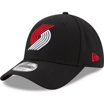Wyginięta czapka czarna z regulacją 9FORTY The League Portland Trail Blazers NBA New Era