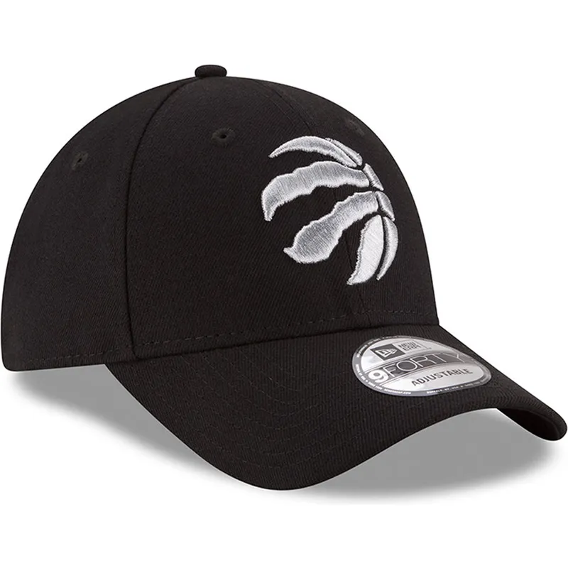 czapki-curva-czarny-tasma-regulowana-9forty-the-league-toronto-raptors-nba-new-era