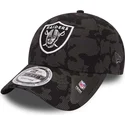 czapki-curva-czarny-tasma-regulowana-9forty-night-time-reflective-las-vegas-raiders-nfl-new-era