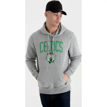 Bluza z kapturem szara Pullover Hoody Boston Celtics NBA New Era