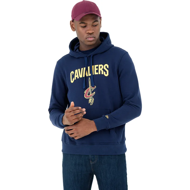 bluzy-z-kapturem-niebieski-pullover-hoody-cleveland-cavaliers-nba-new-era